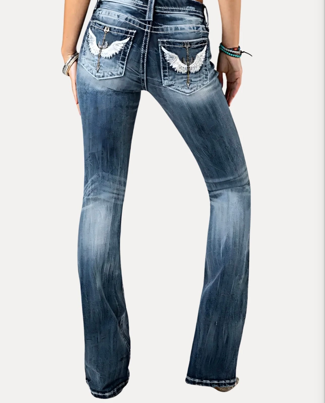SKY FLARED JEANS