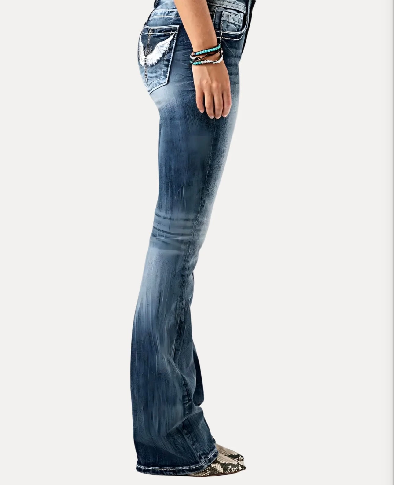 SKY FLARED JEANS